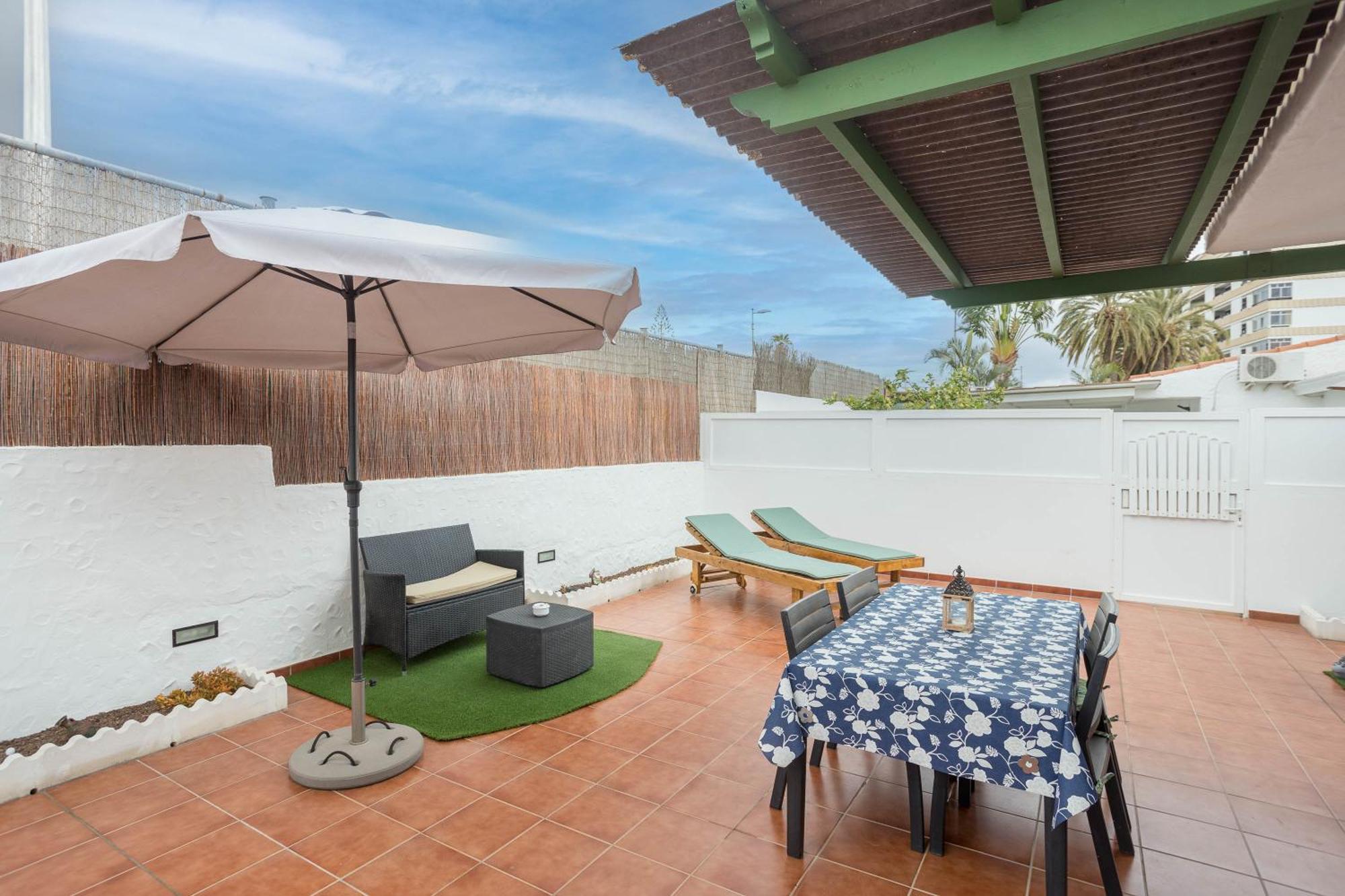 Private Chill-Out Terrace Bungalow - Pool San Bartolomé Ngoại thất bức ảnh