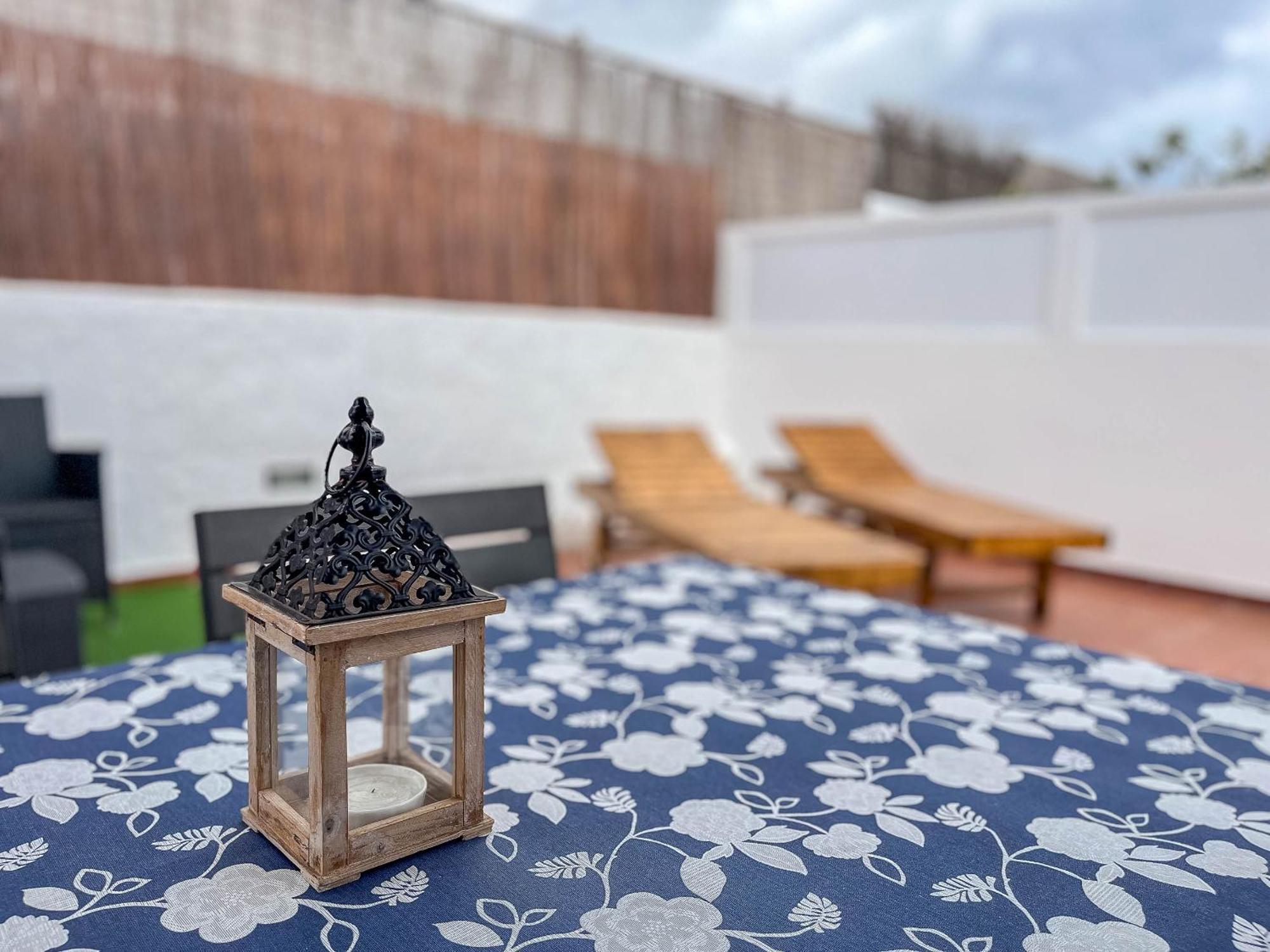 Private Chill-Out Terrace Bungalow - Pool San Bartolomé Ngoại thất bức ảnh